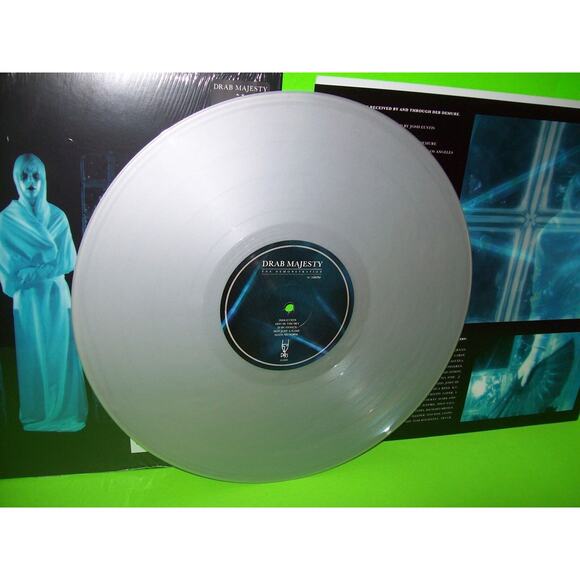 Drab Majesty ‎The Demonstration Silver Vinyl LP Record Post-Punk Goth Ltd Ed 300 - Picture 4 of 7